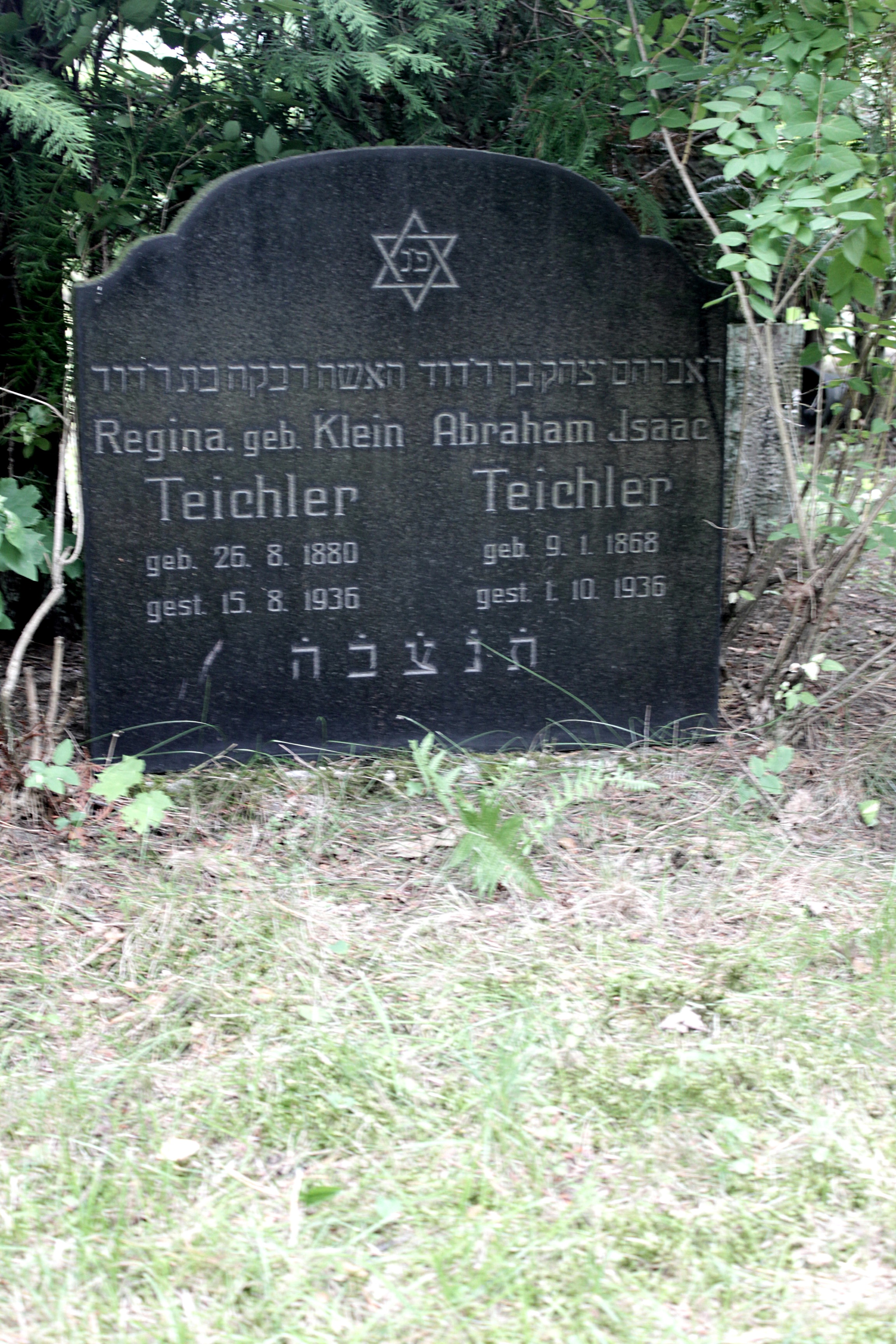 Grabstein Nummer 11 auf dem Friedhof Cottbus 1