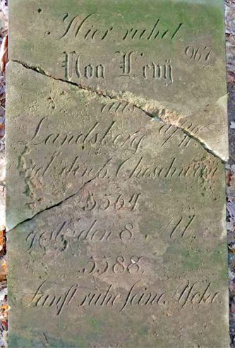 Grabstein Nummer 967 auf dem Friedhof Frankfurt/Oder