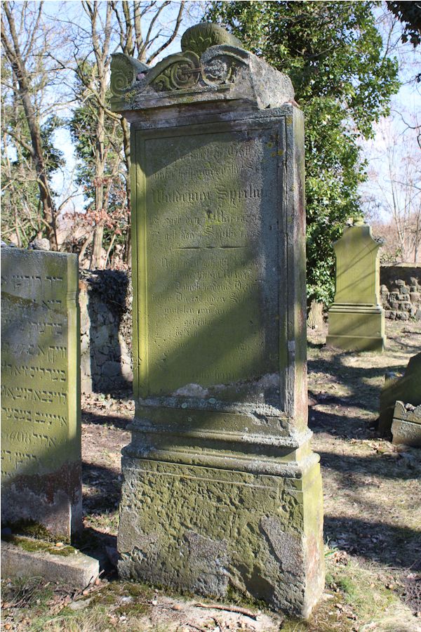Grabstein Nummer 14 auf dem Friedhof Groß Neuendorf