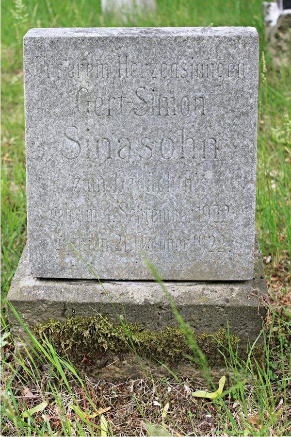 Grabstein Nummer 397 auf dem Friedhof Potsdam