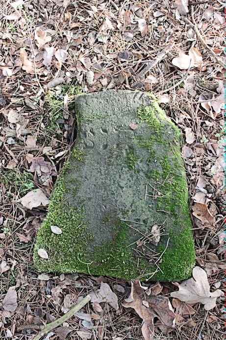 Grabstein Nummer 6 auf dem Friedhof Brójce (Brätz)