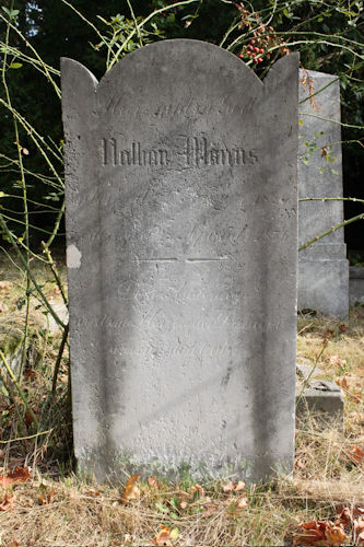 Grabstein Nummer 40 auf dem Friedhof Beelitz