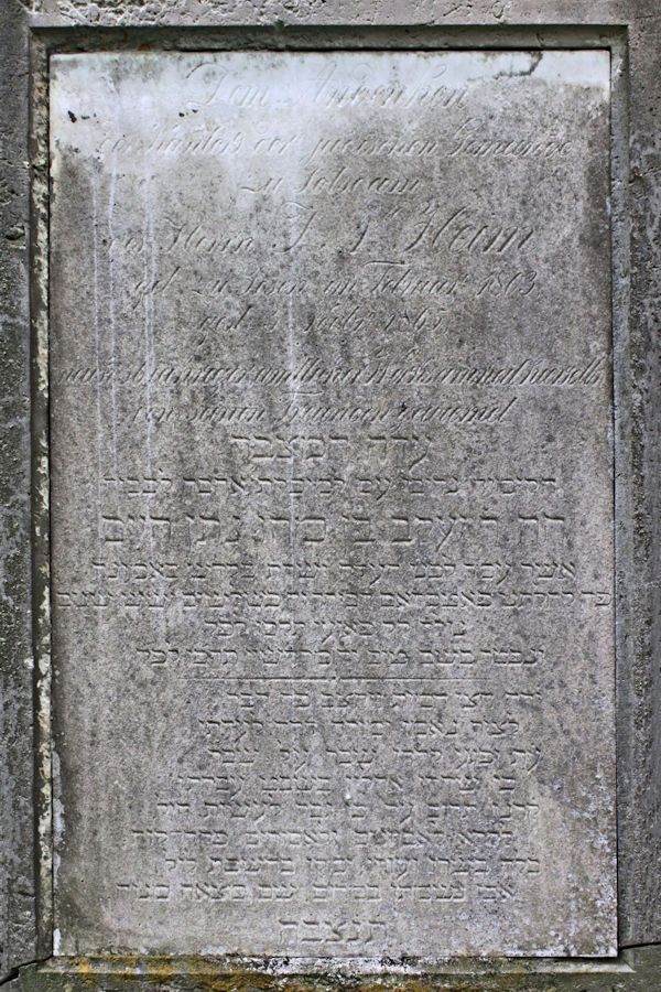 Grabstein Nummer 210 auf dem Friedhof Potsdam