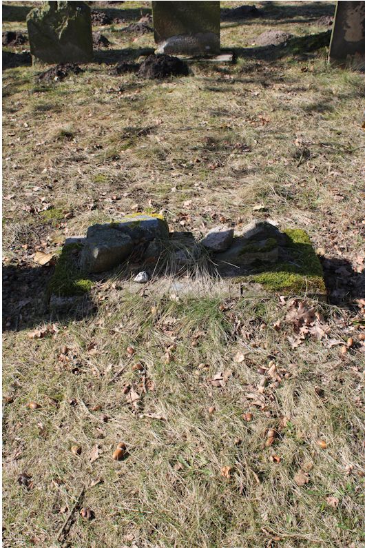 Grabstein Nummer 27 auf dem Friedhof Groß Neuendorf