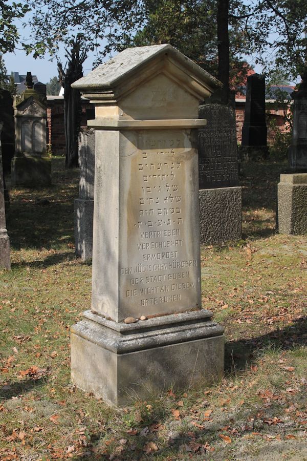 Grabstein Nummer 119 auf dem Friedhof Guben