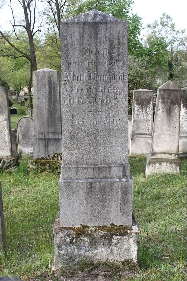 Grabstein Nummer 261 auf dem Friedhof Potsdam