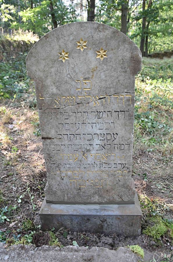 Grabstein Nummer 53 auf dem Friedhof Trzemeszno Lubuskie (Schermeisel)