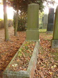 Grabstein Nummer 20 auf dem Friedhof Prenzlau