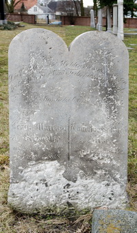 Grabstein Nummer 30 auf dem Friedhof Schwedt