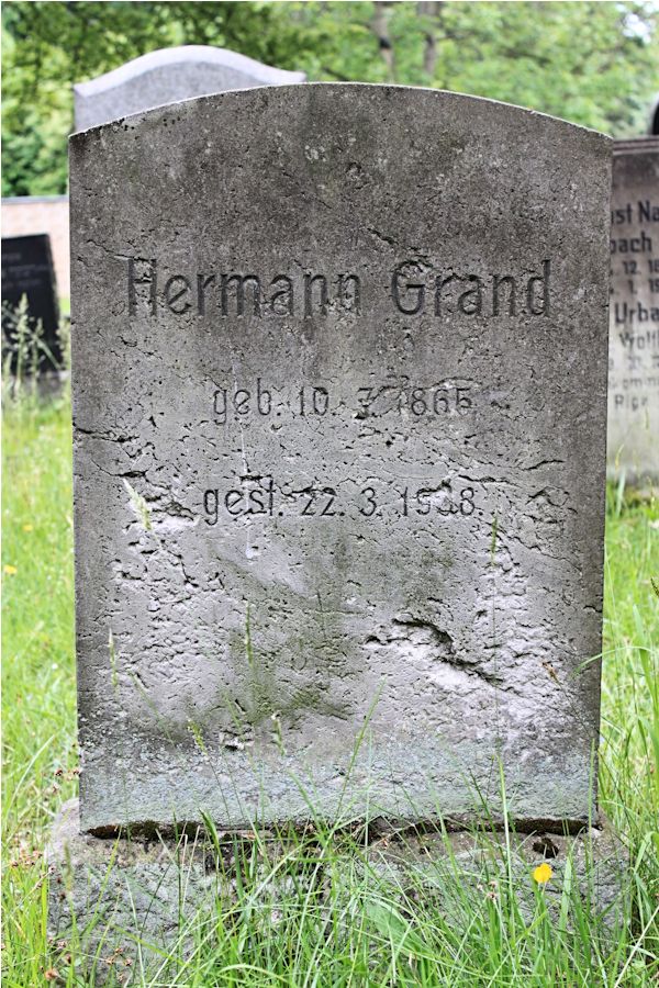 Grabstein Nummer 511 auf dem Friedhof Potsdam