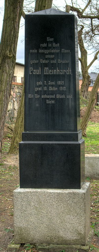 Grabstein Nummer 67 auf dem Friedhof Schwedt