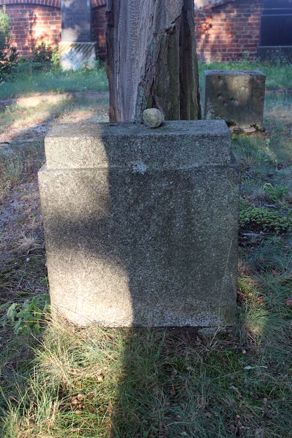 Grabstein Nummer 81 auf dem Friedhof Guben