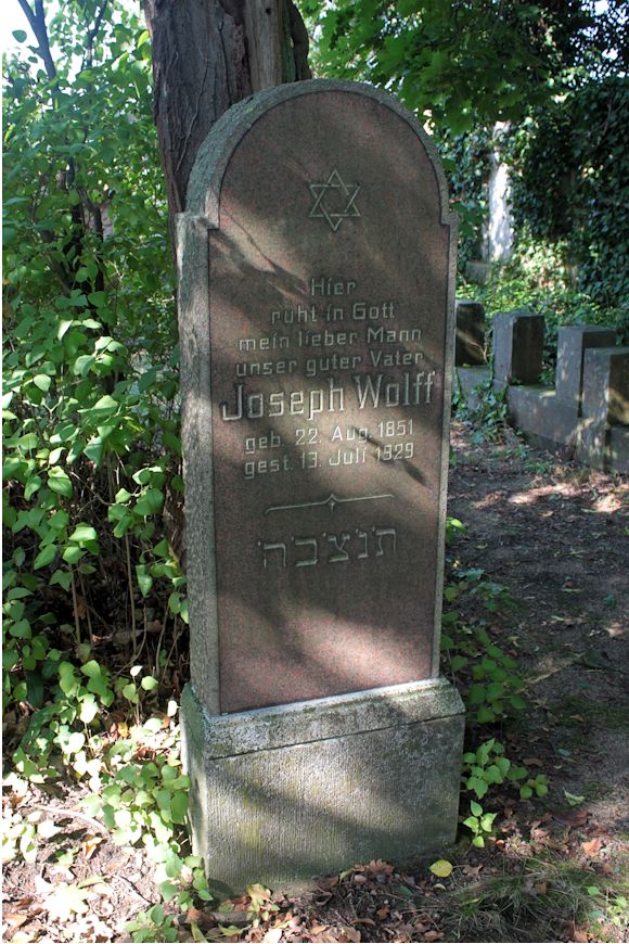 Grabstein Nummer 91 auf dem Friedhof Guben