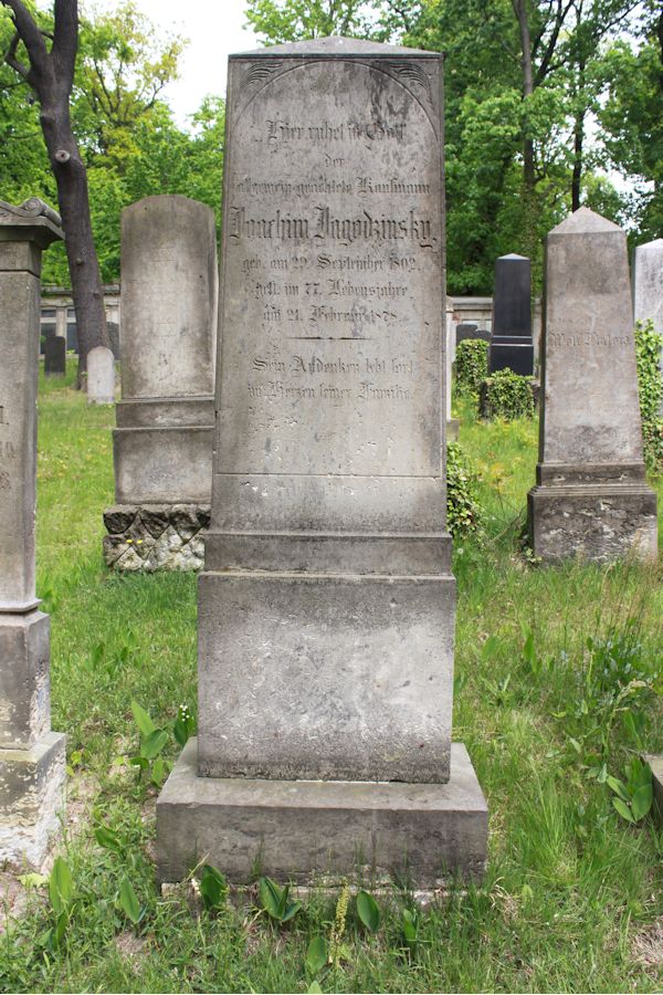 Grabstein Nummer 221 auf dem Friedhof Potsdam