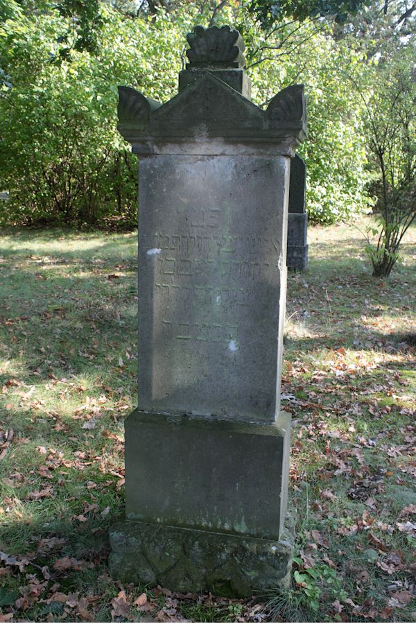 Grabstein Nummer 100 auf dem Friedhof Guben