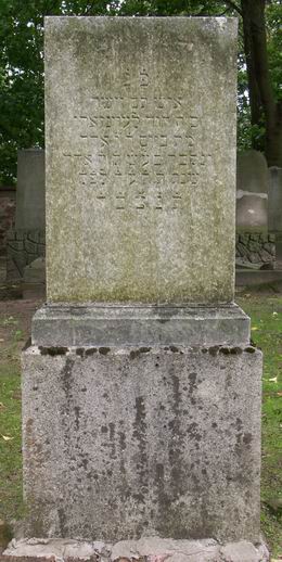 Grabstein Nummer 158 auf dem Friedhof Wriezen