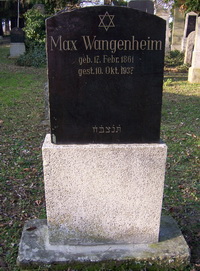 Grabstein Nummer 82 auf dem Friedhof Schwedt