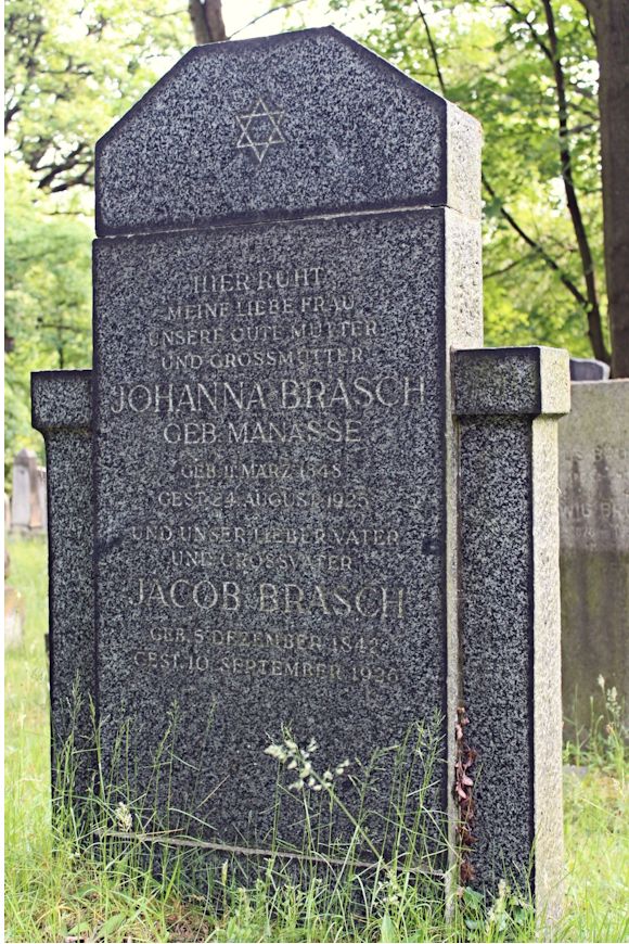 Grabstein Nummer 418 auf dem Friedhof Potsdam