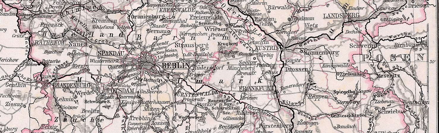 Ausschnitt Provinz Brandenburg 1905