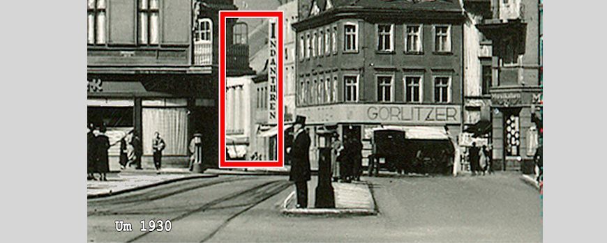 Synagoge auf einer Postkarte von ca. 1930
