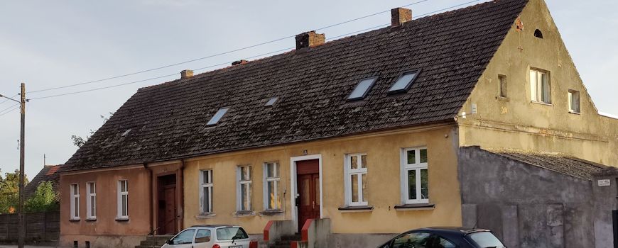 Wohnhaus der Vorkriegszeit in Boleszkowice