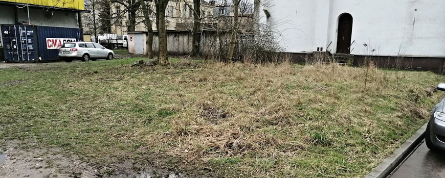 Standort der abgerissenen Synagoge in Świebodzin