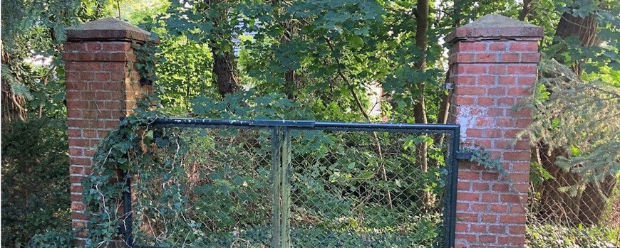 Alte Zufahrt zum Jüdischen Friedhof in Bad Wilsnack