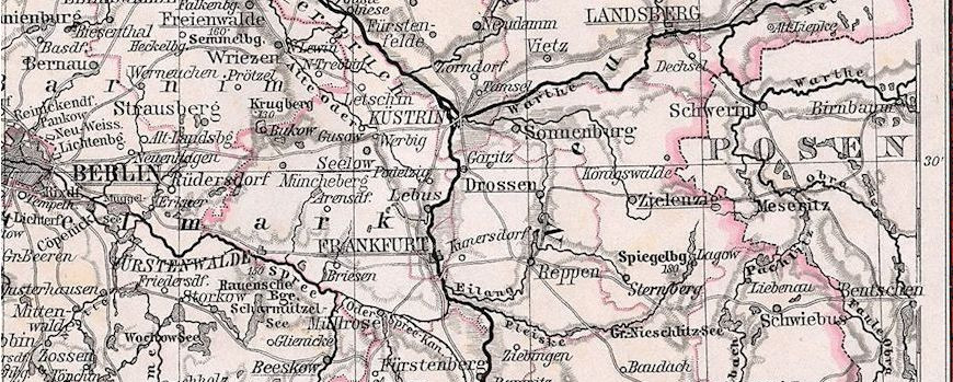 Ausschnitt Provinz Brandenburg 1905